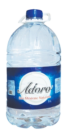 adoro mineral water bottle 5l